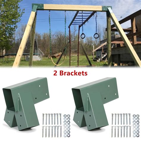 Steel A Frame Brackets for Swing Sets by Swing